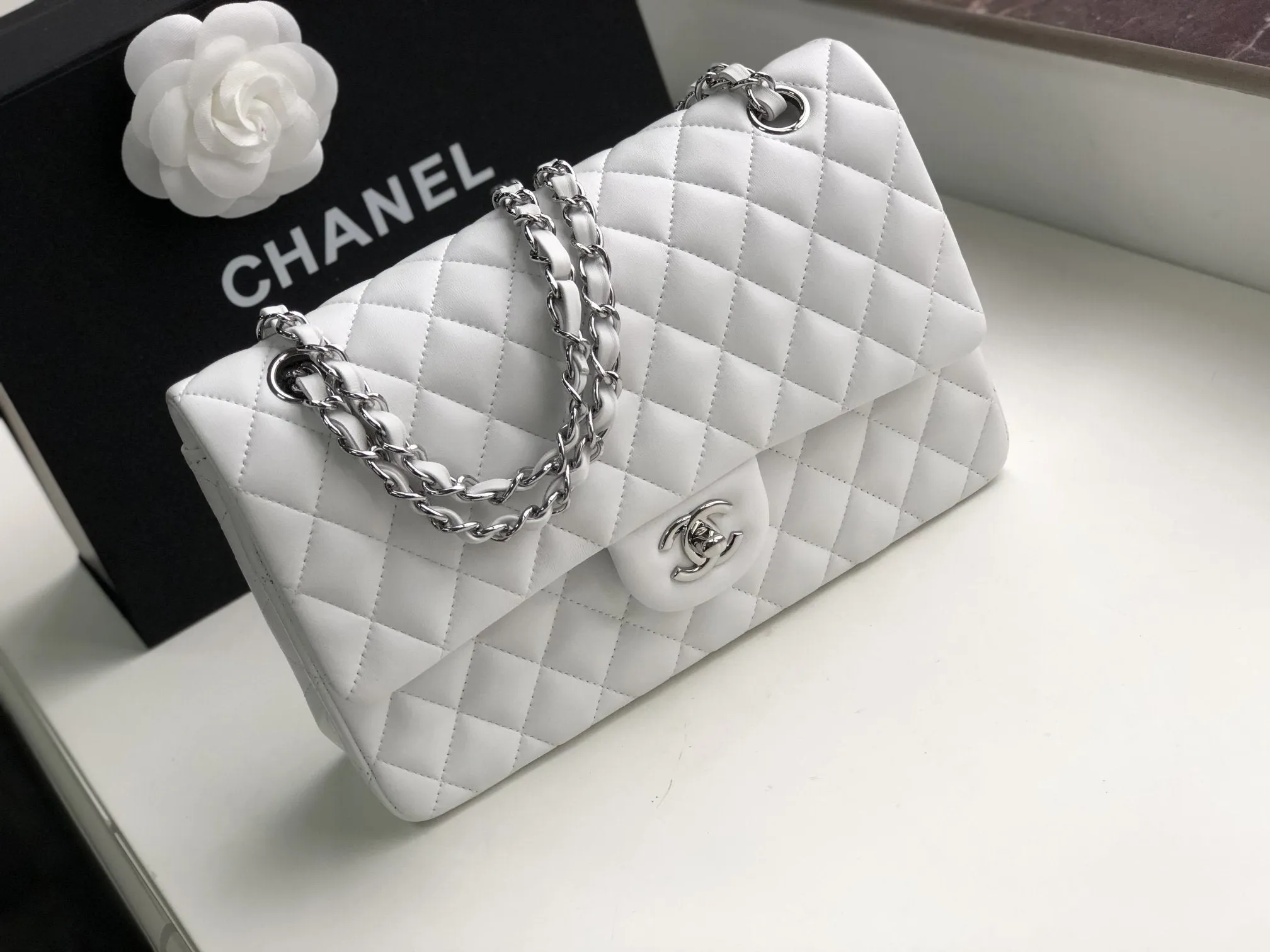 CC Flap Bag X Lambskin Medium