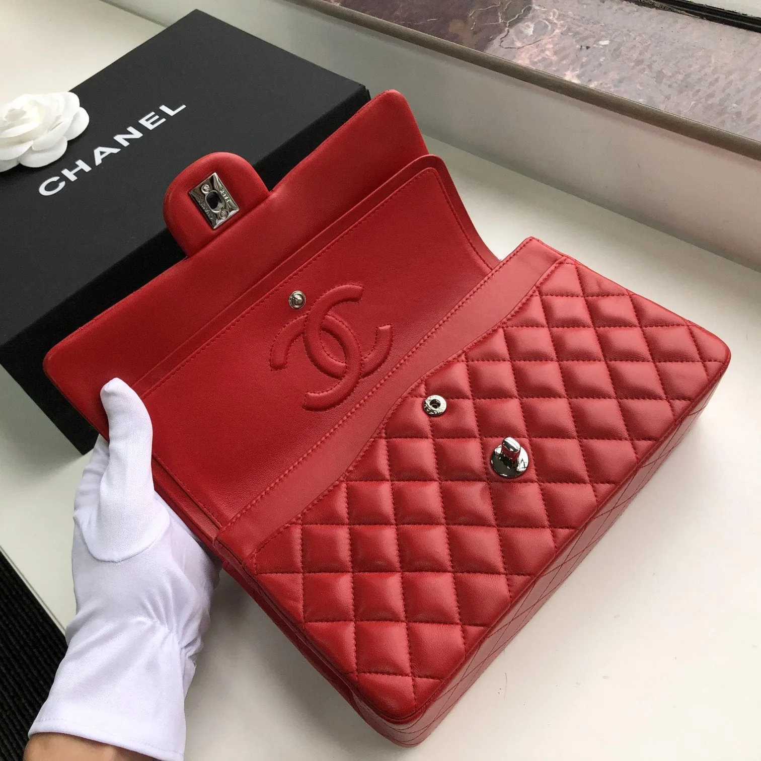 CC Flap Bag X Lambskin Medium