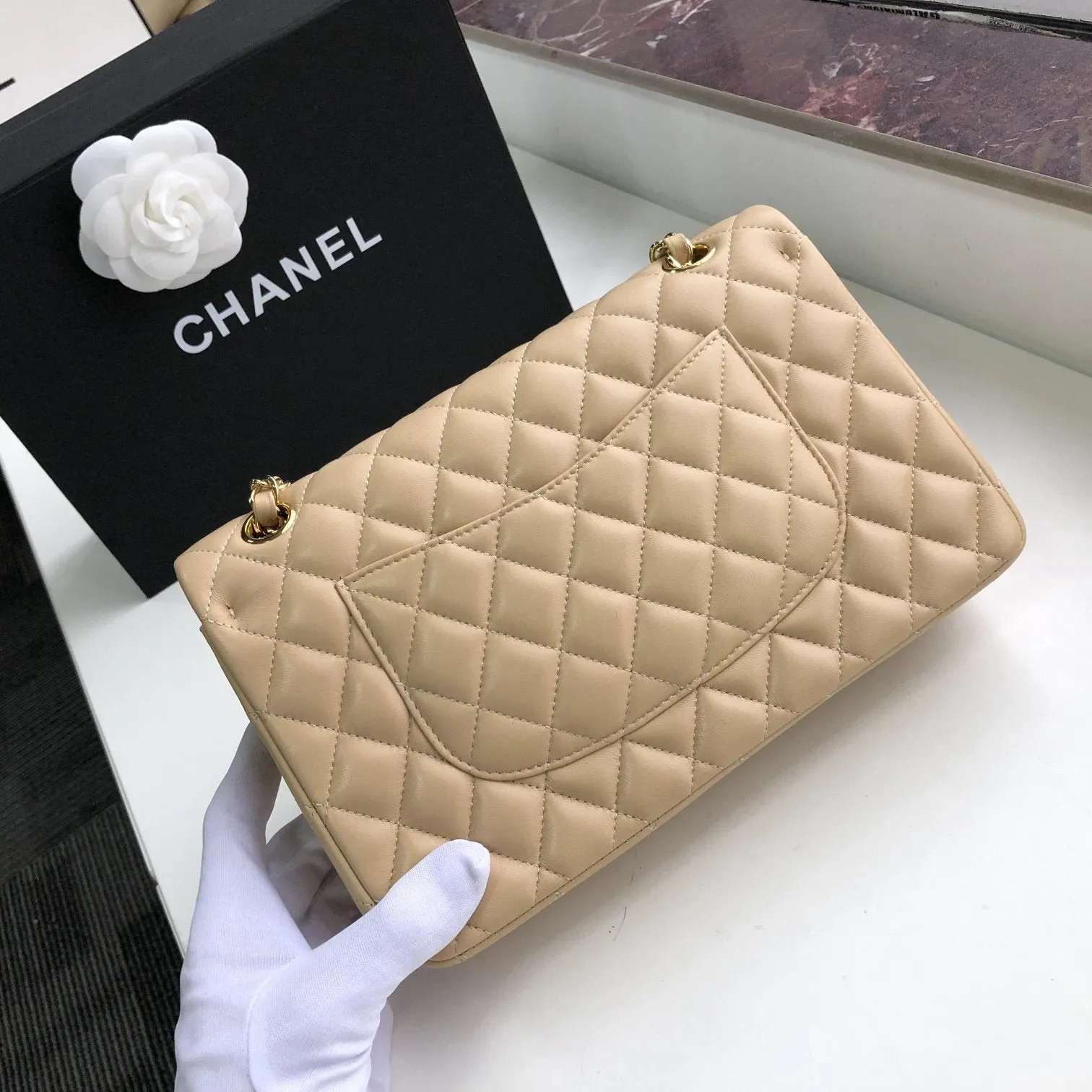 CC Flap Bag X Lambskin Medium