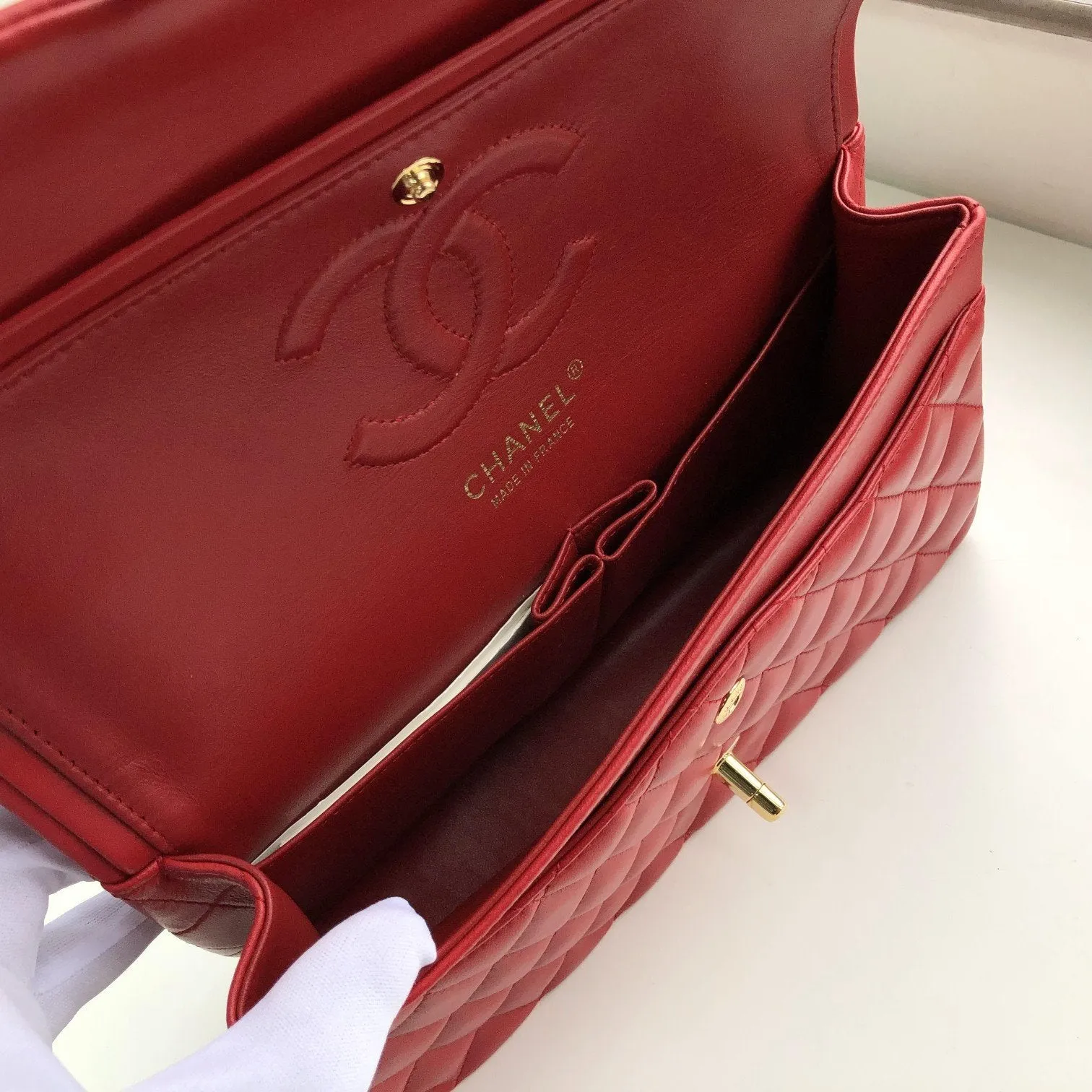 CC Flap Bag X Lambskin Medium