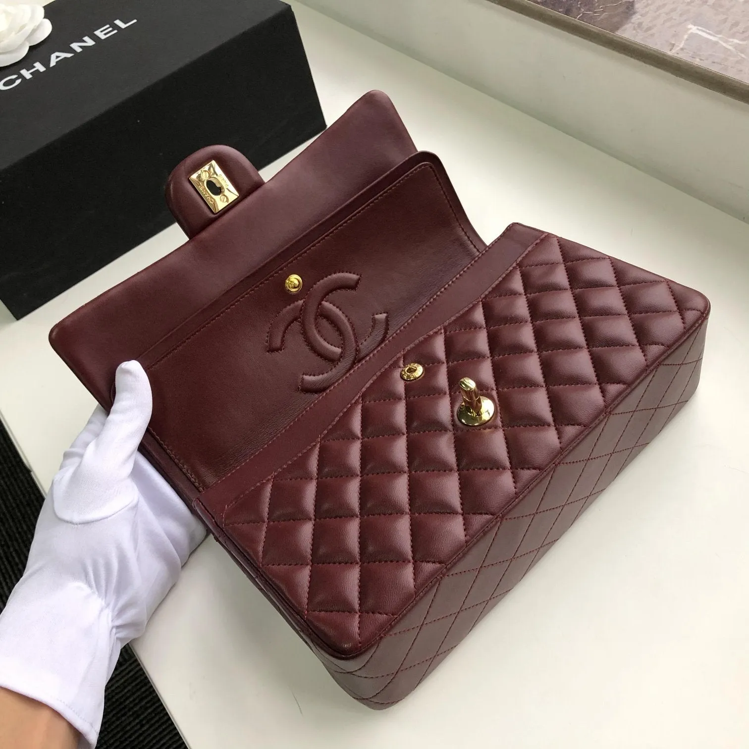 CC Flap Bag X Lambskin Medium