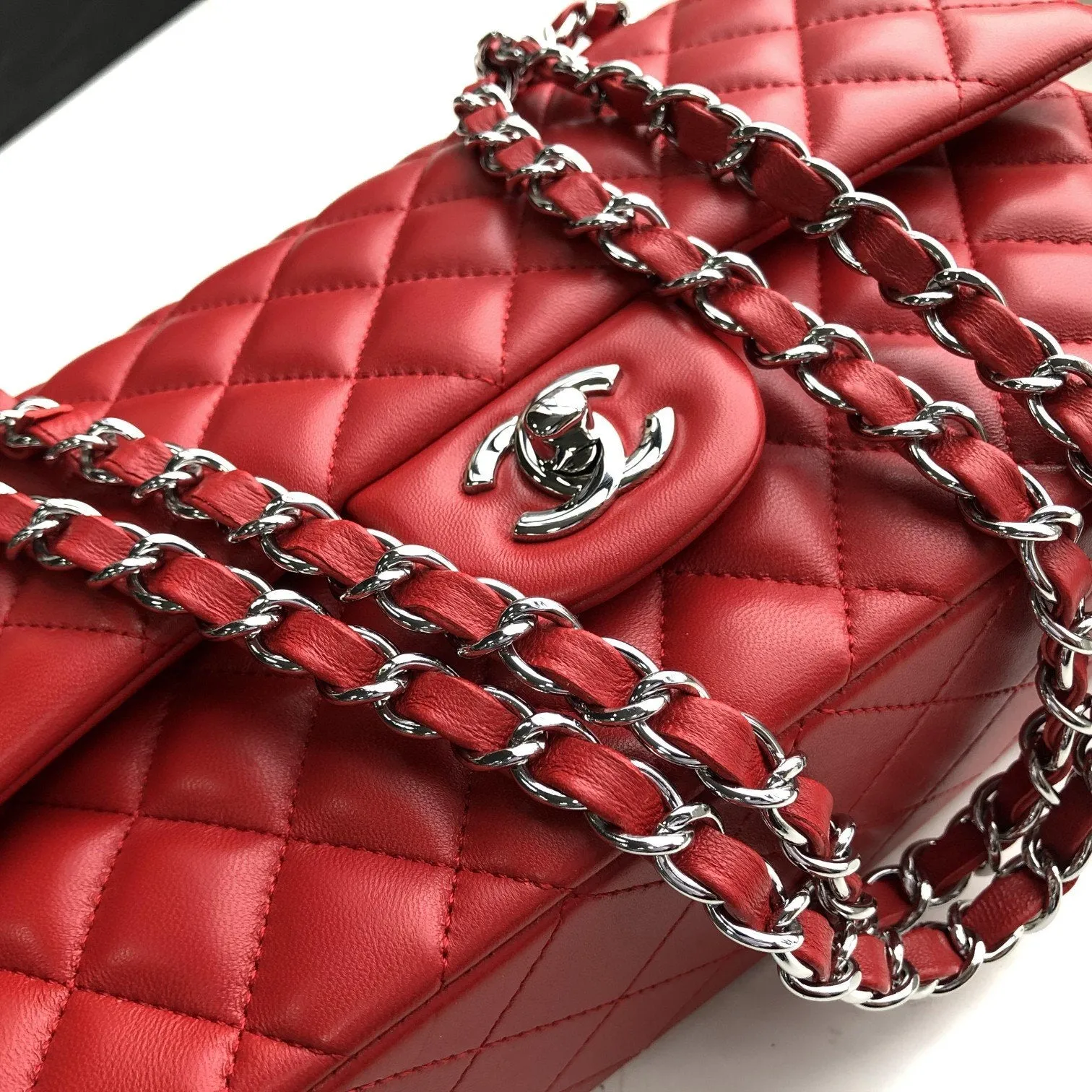 CC Flap Bag X Lambskin Medium