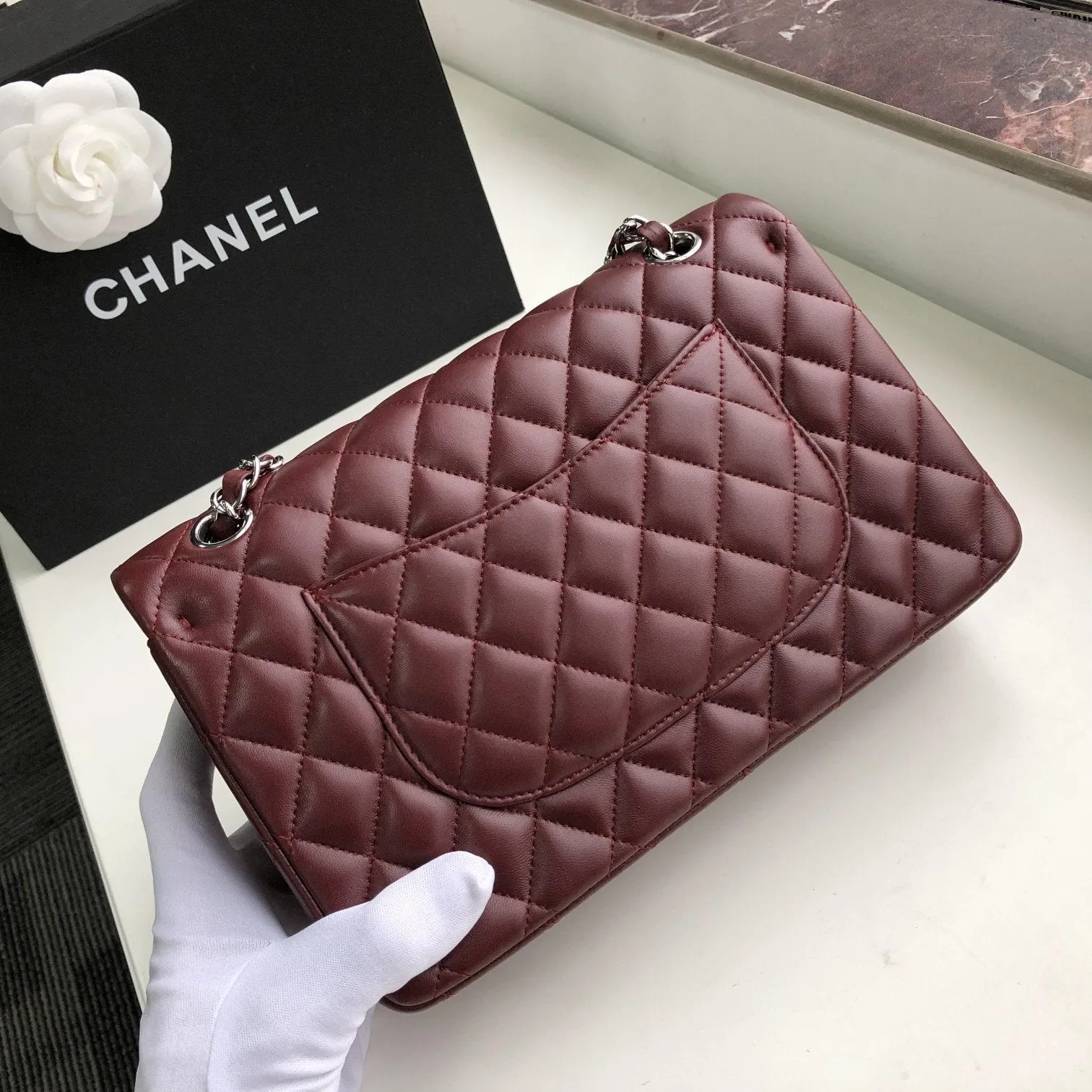 CC Flap Bag X Lambskin Medium