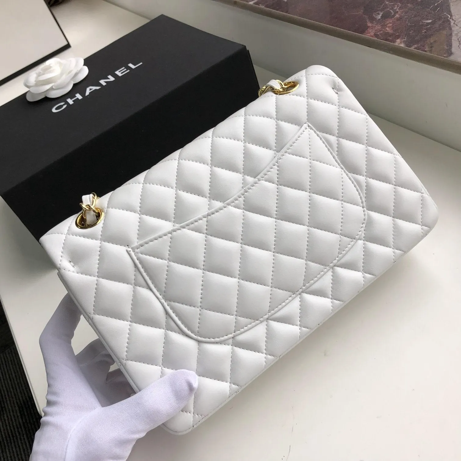 CC Flap Bag X Lambskin Medium