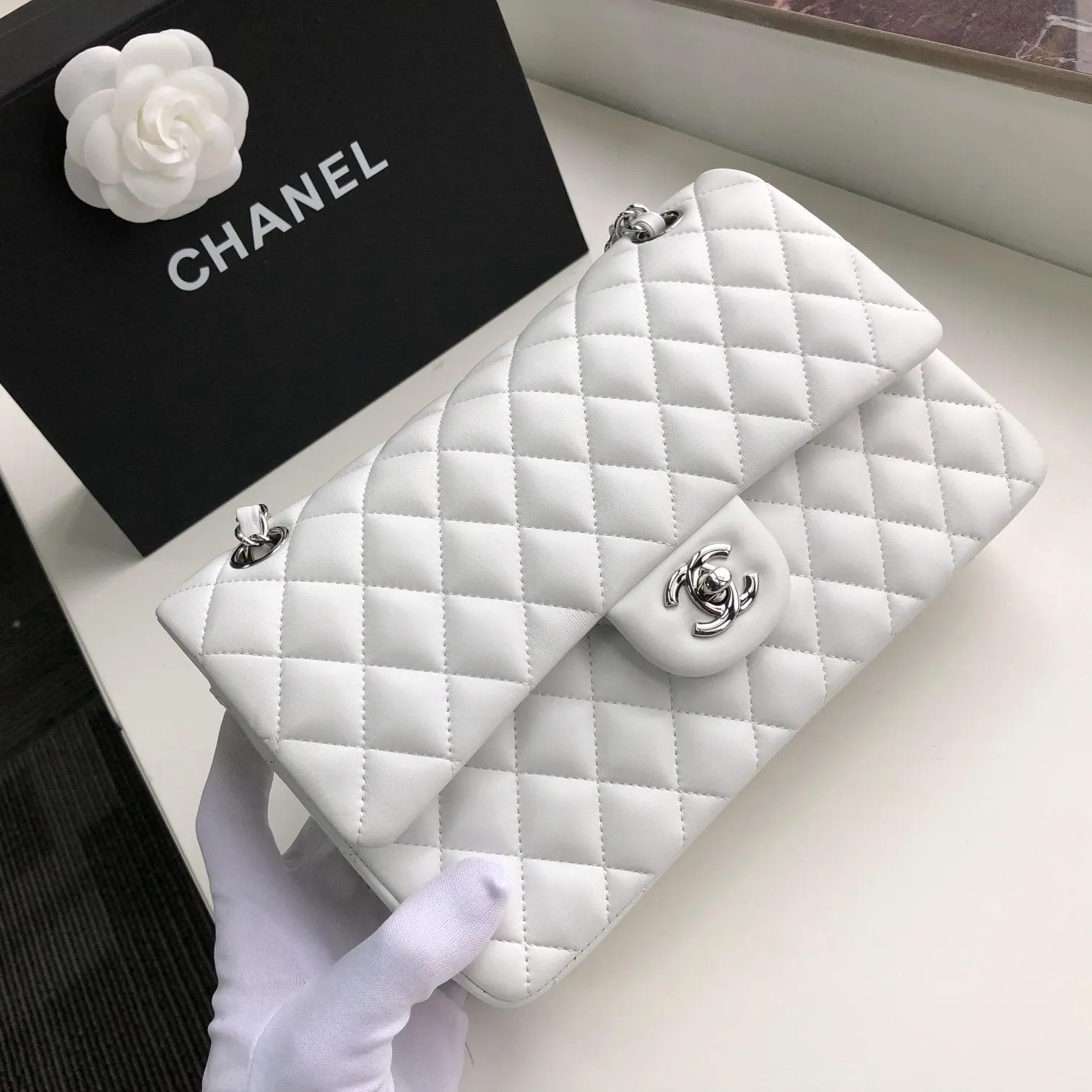 CC Flap Bag X Lambskin Medium