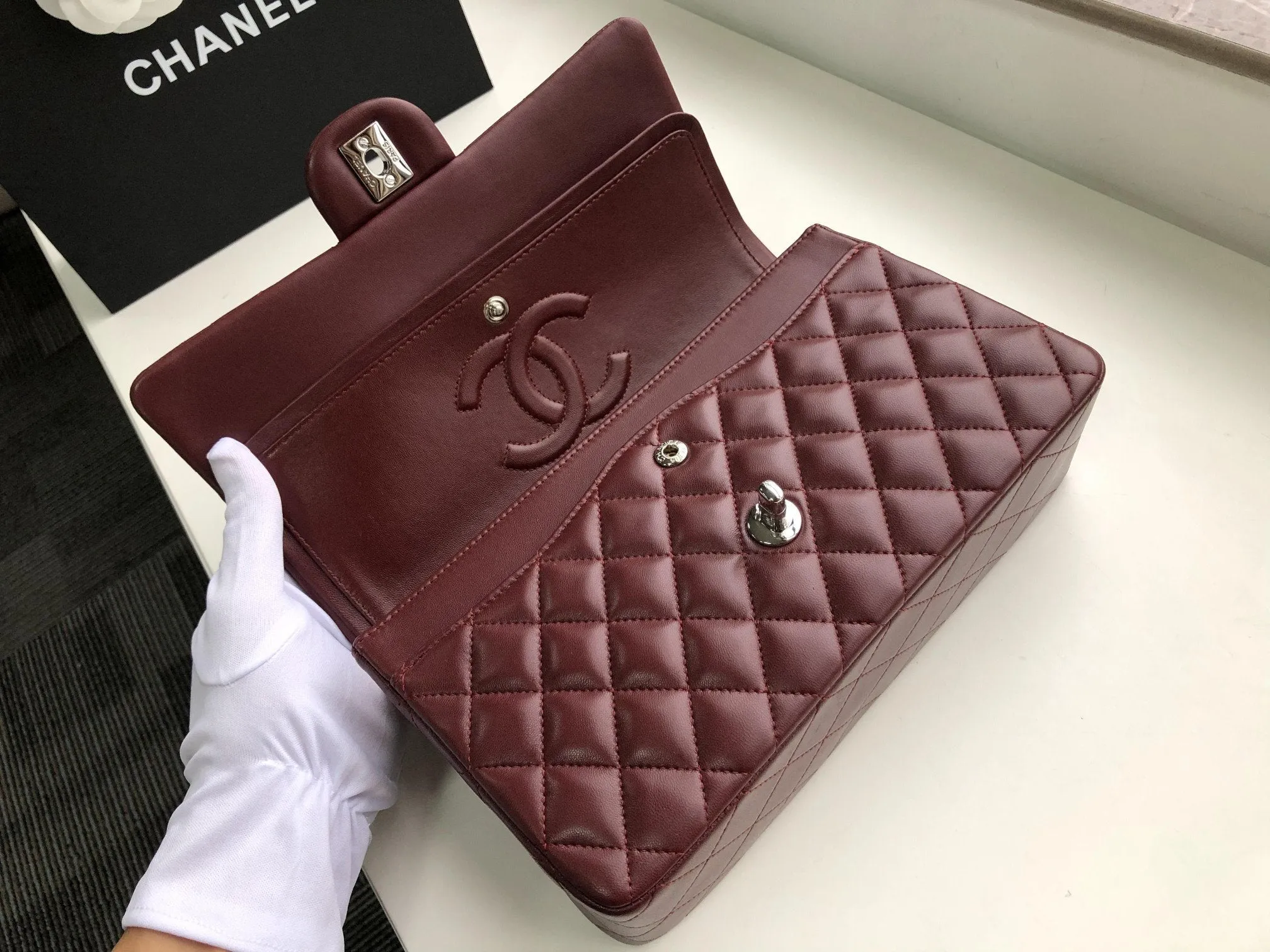 CC Flap Bag X Lambskin Medium