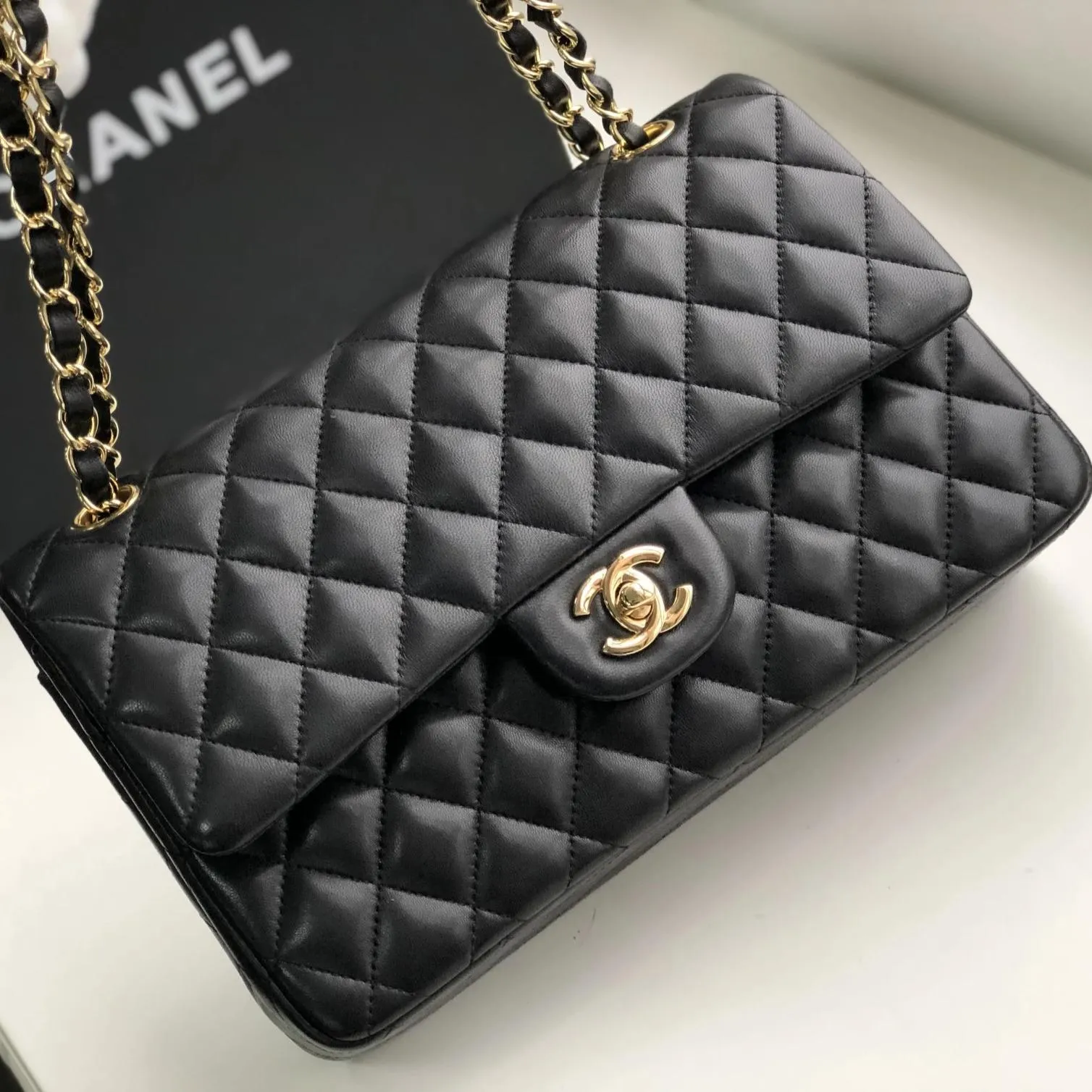 CC Flap Bag X Lambskin Medium