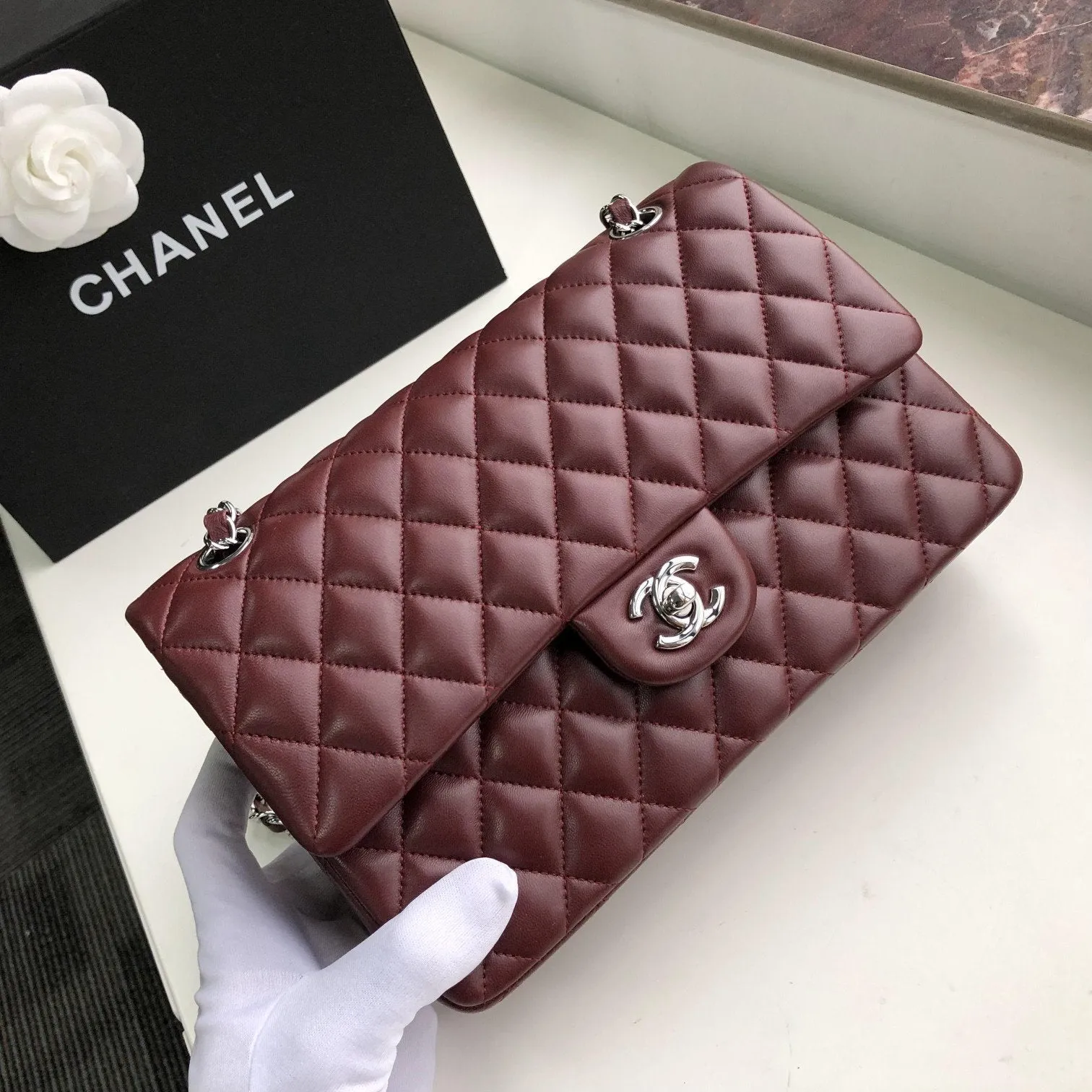 CC Flap Bag X Lambskin Medium