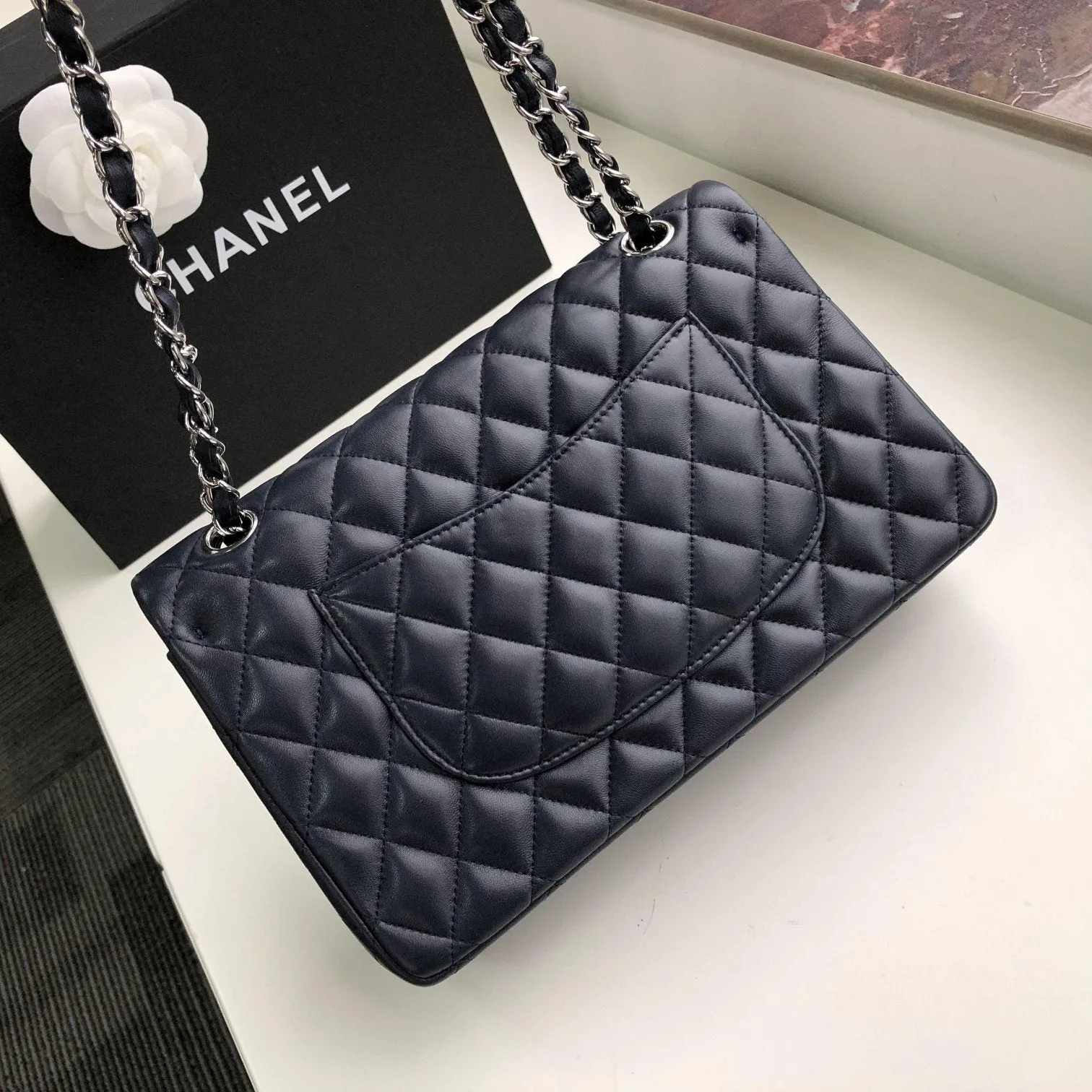 CC Flap Bag X Lambskin Medium