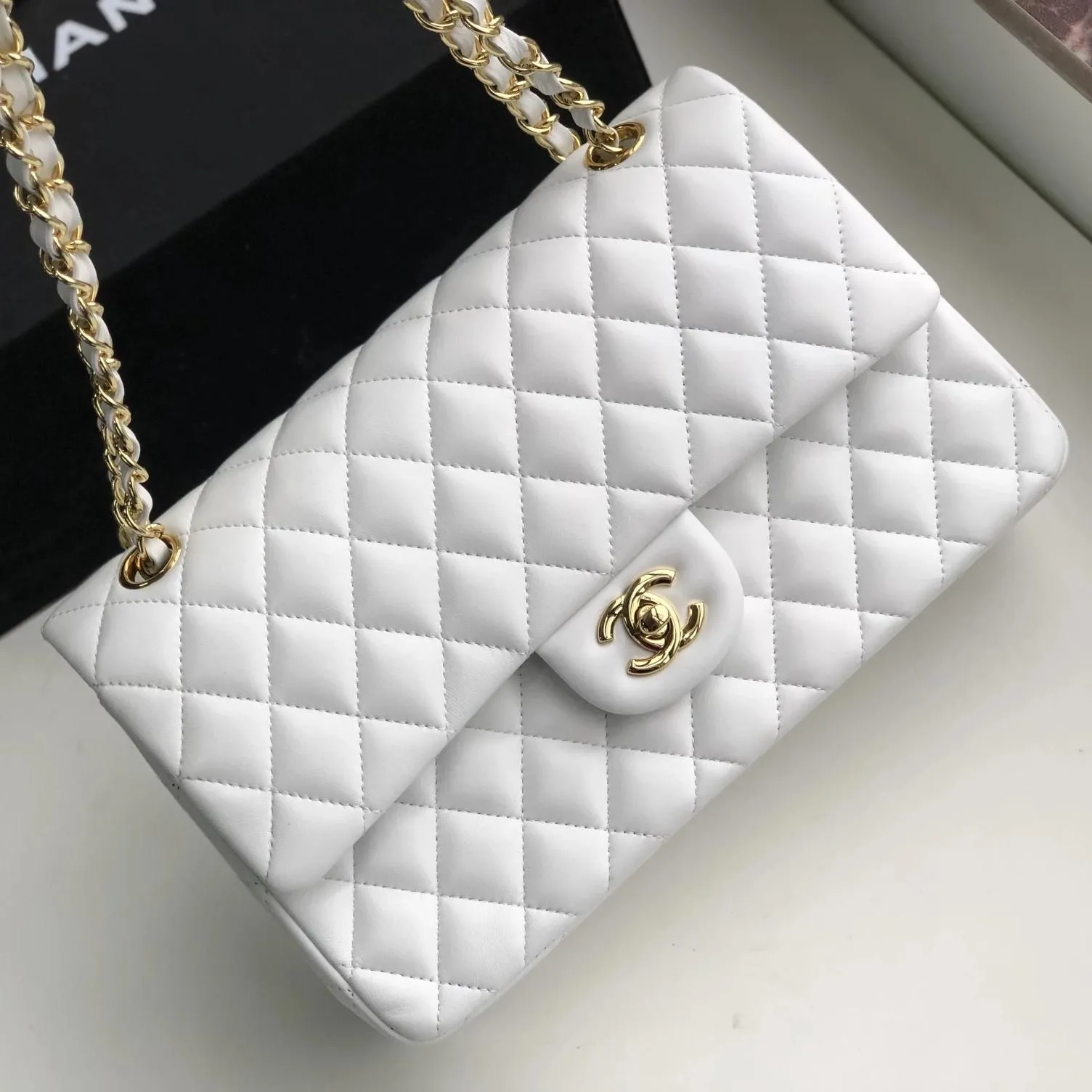 CC Flap Bag X Lambskin Medium