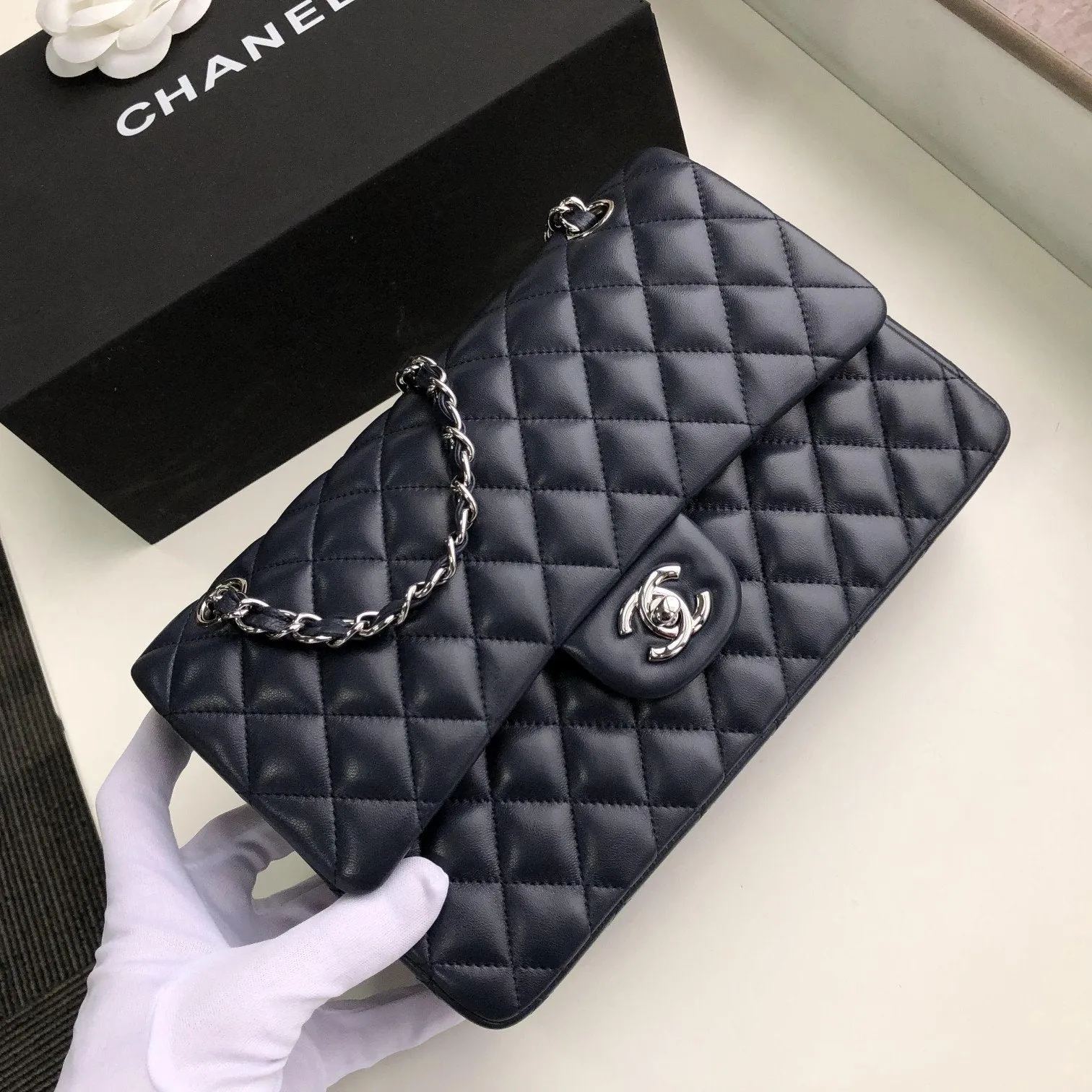 CC Flap Bag X Lambskin Medium