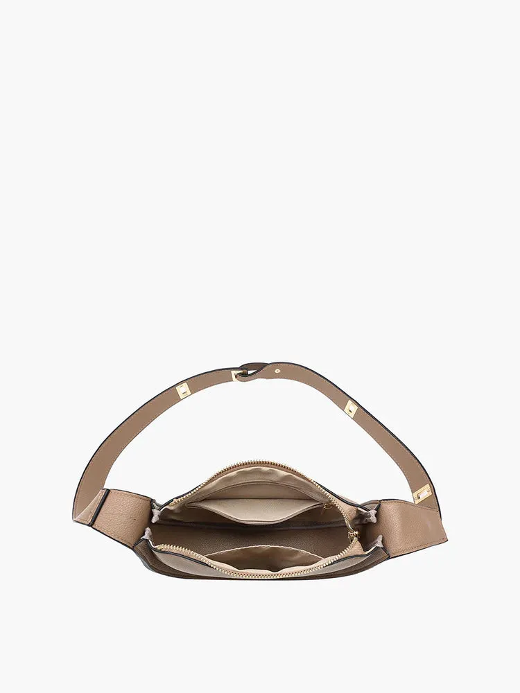 Celine Crescent Shoulder Bag - Off White