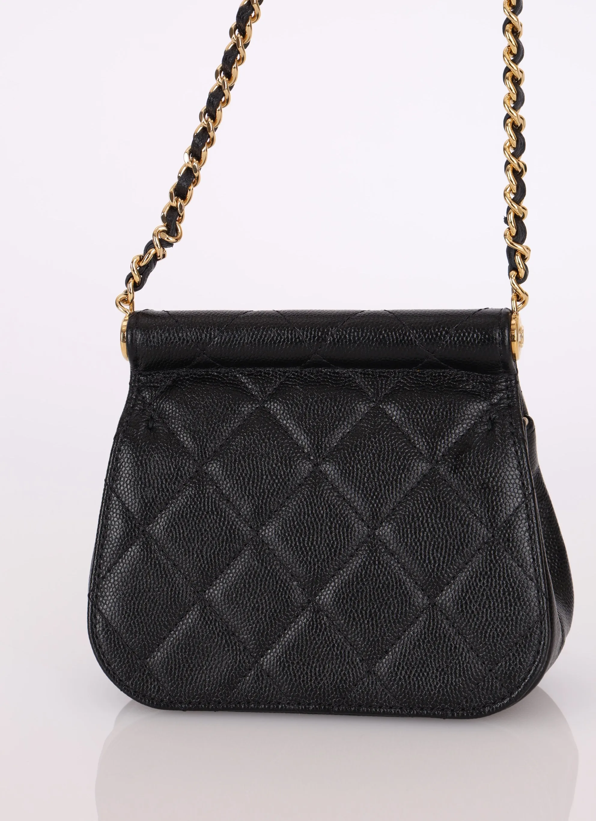 Chanel 22K Caviar Mini Crossbody Bag
