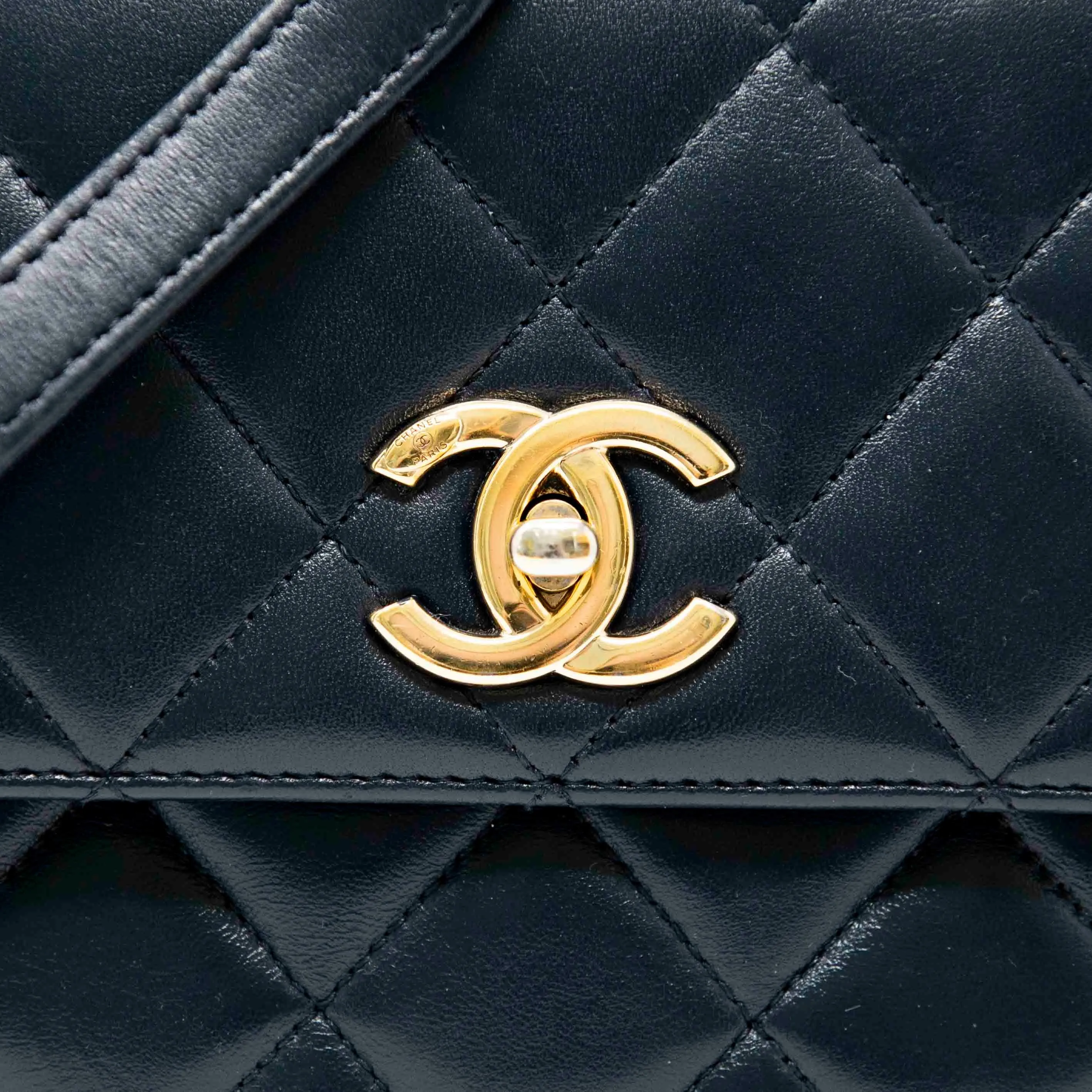 Chanel Blue Medium Trendy Flap