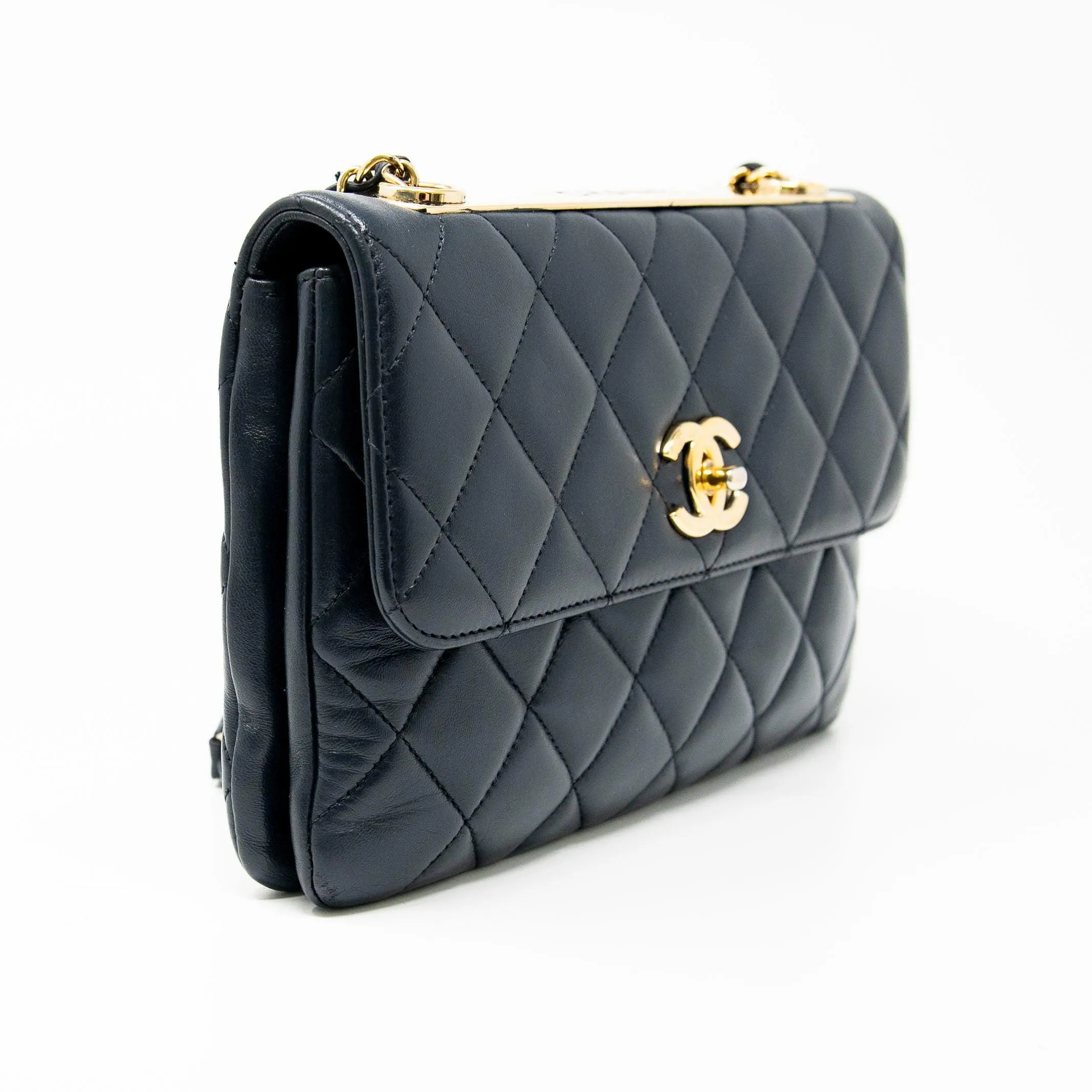 Chanel Blue Medium Trendy Flap
