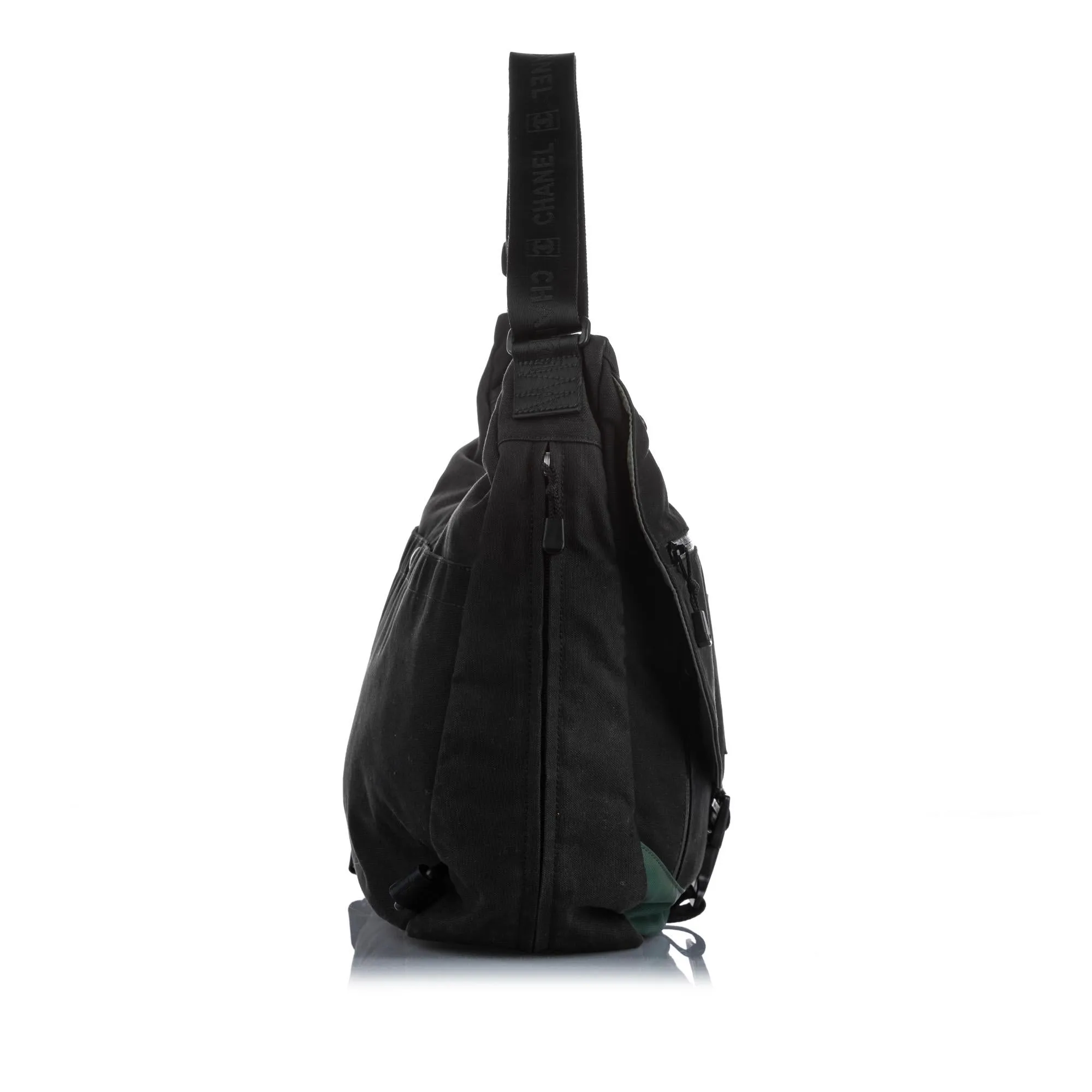 Chanel CC Sports Line Nylon Shoulder Bag (SHG-22770)