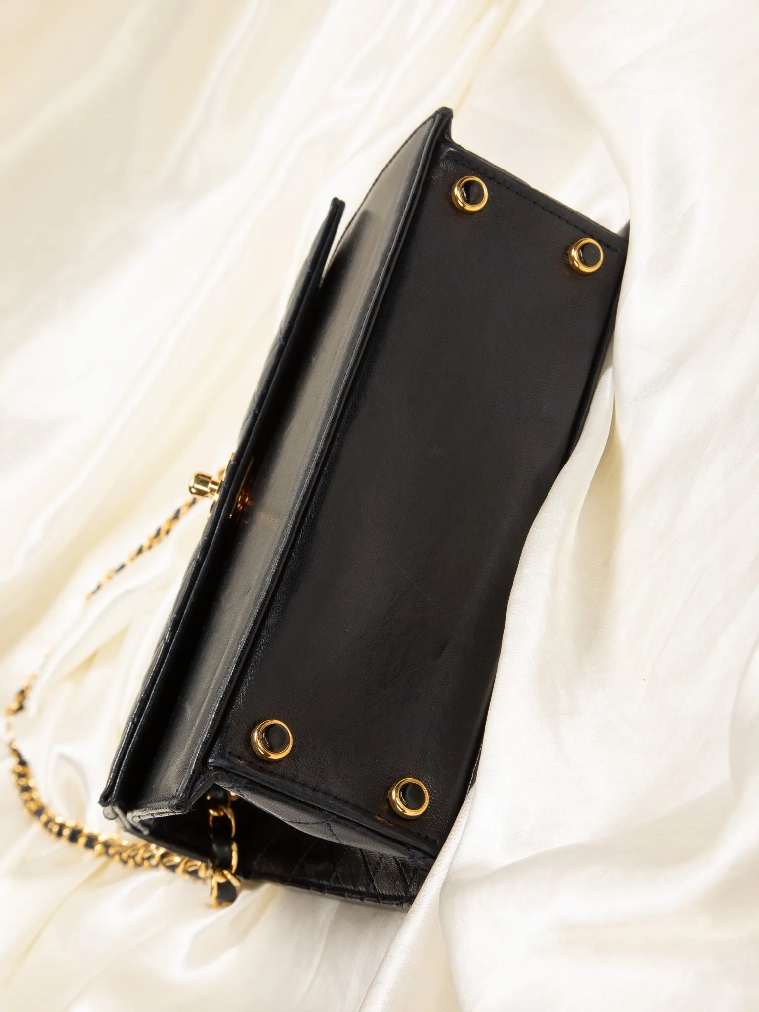 Chanel Lambskin Trapezoid and Pouch