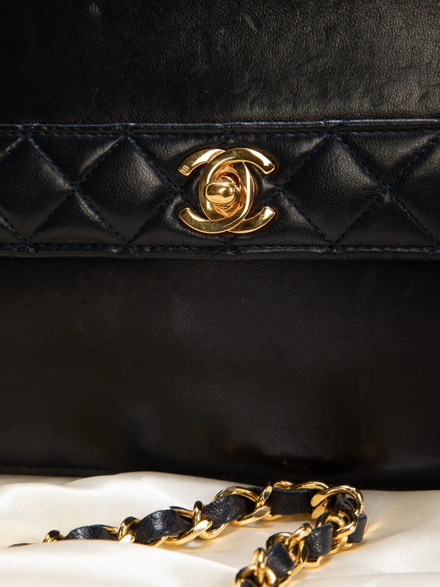 Chanel Lambskin Trapezoid and Pouch