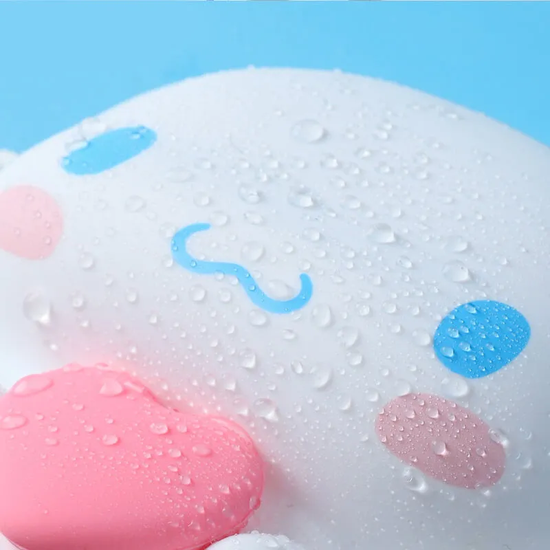 Cinnamoroll Heart Squishy Silicone Coin Purse With Strap