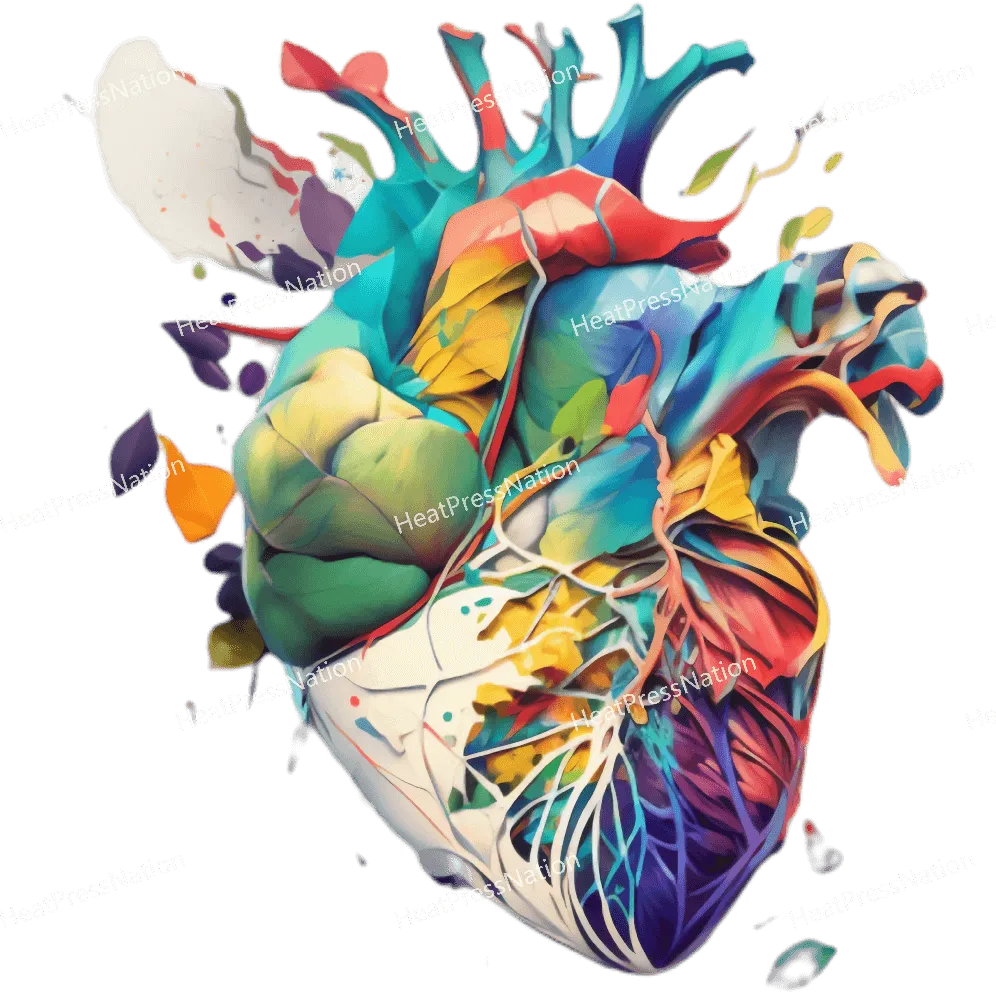 Color Heart Design