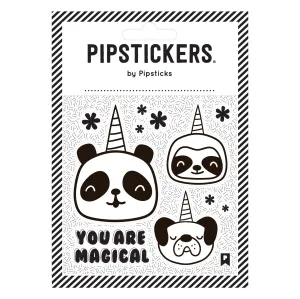 Color-in Pandacorn