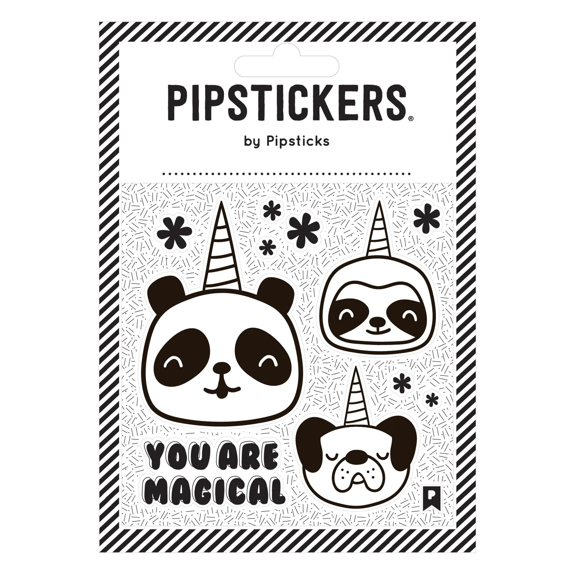 Color-in Pandacorn