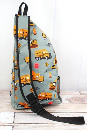 CONSTRUCTION YARD SLING BACKPACK