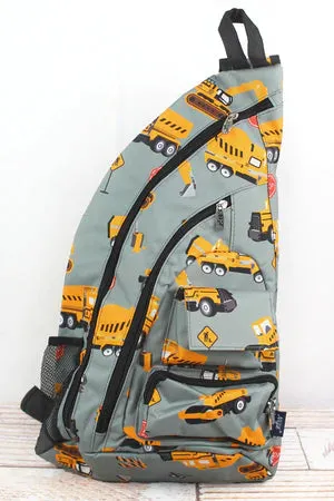 CONSTRUCTION YARD SLING BACKPACK