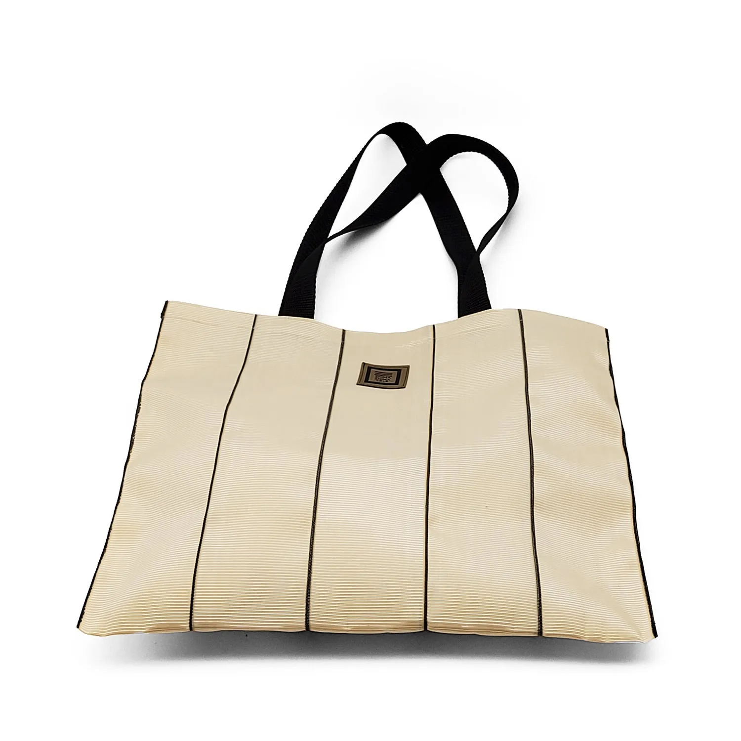 Cream Medium Tote Bag
