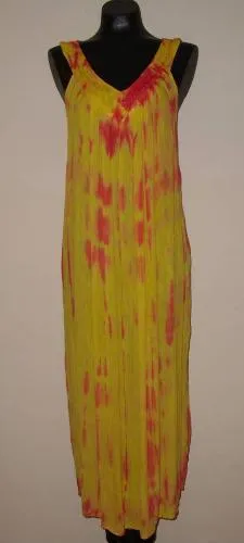 crinkle rayon Sun Dress