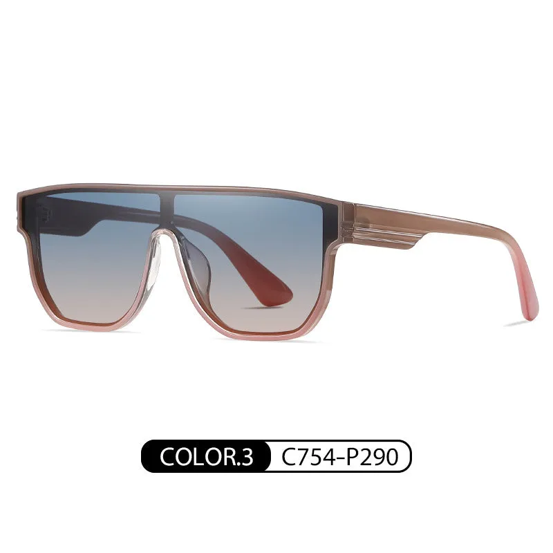 Cross-border new polarized sunglasses trendy brand colorful sunglasses TR7547 men and women same style high-end sunglasses