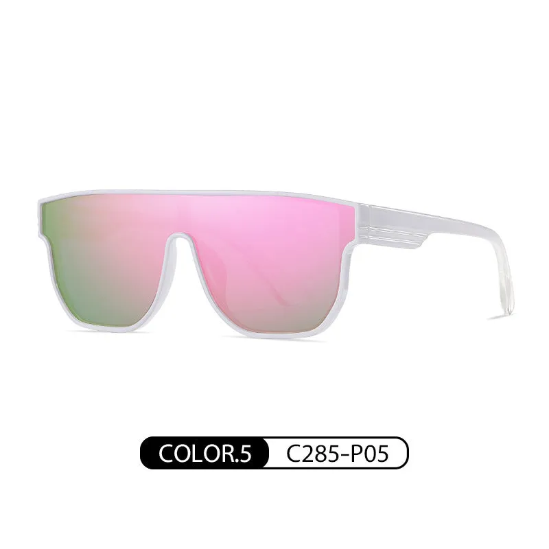 Cross-border new polarized sunglasses trendy brand colorful sunglasses TR7547 men and women same style high-end sunglasses