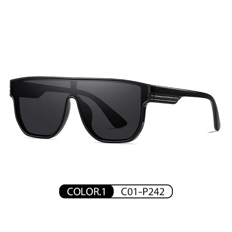 Cross-border new polarized sunglasses trendy brand colorful sunglasses TR7547 men and women same style high-end sunglasses