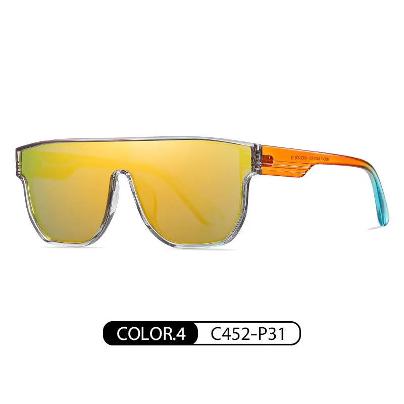 Cross-border new polarized sunglasses trendy brand colorful sunglasses TR7547 men and women same style high-end sunglasses
