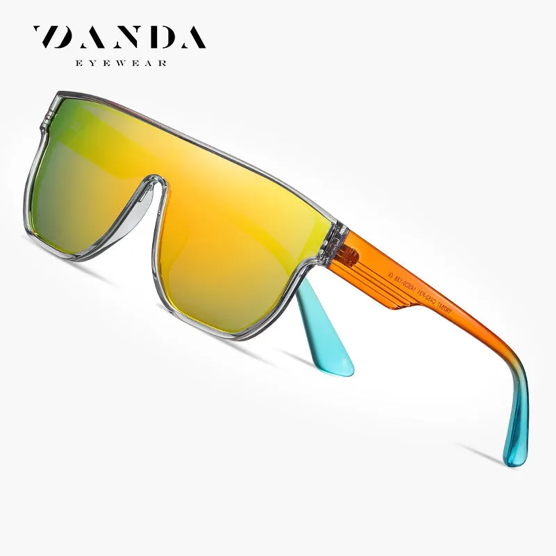 Cross-border new polarized sunglasses trendy brand colorful sunglasses TR7547 men and women same style high-end sunglasses