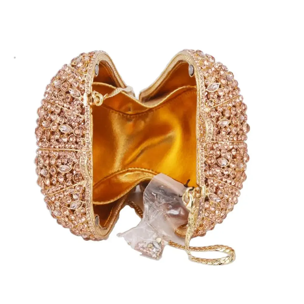 Crystal Crown Designer Purse Wedding Prom Evening Bag Wristlets