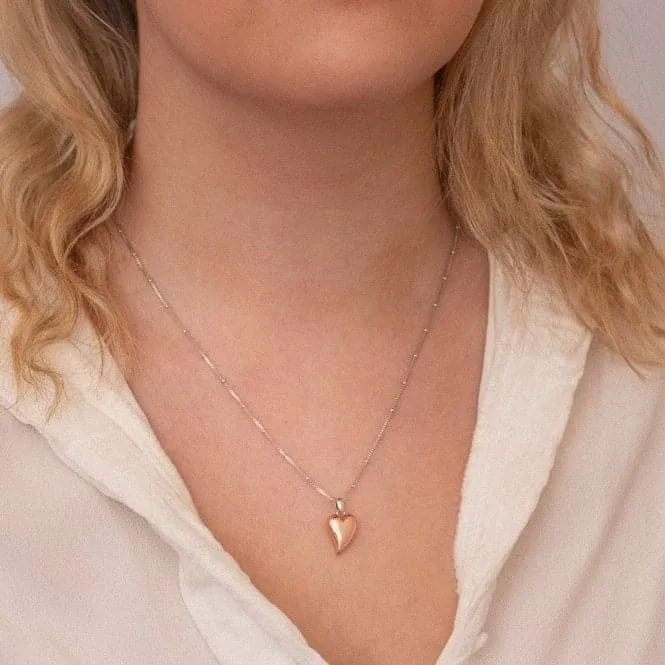 Desire Lust Heart 18" Ball Chain Necklace 90503RRP