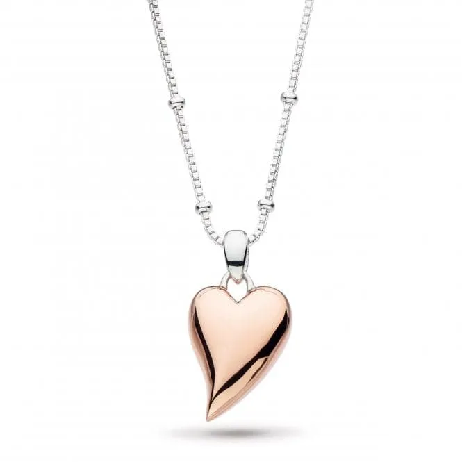 Desire Lust Heart 18" Ball Chain Necklace 90503RRP
