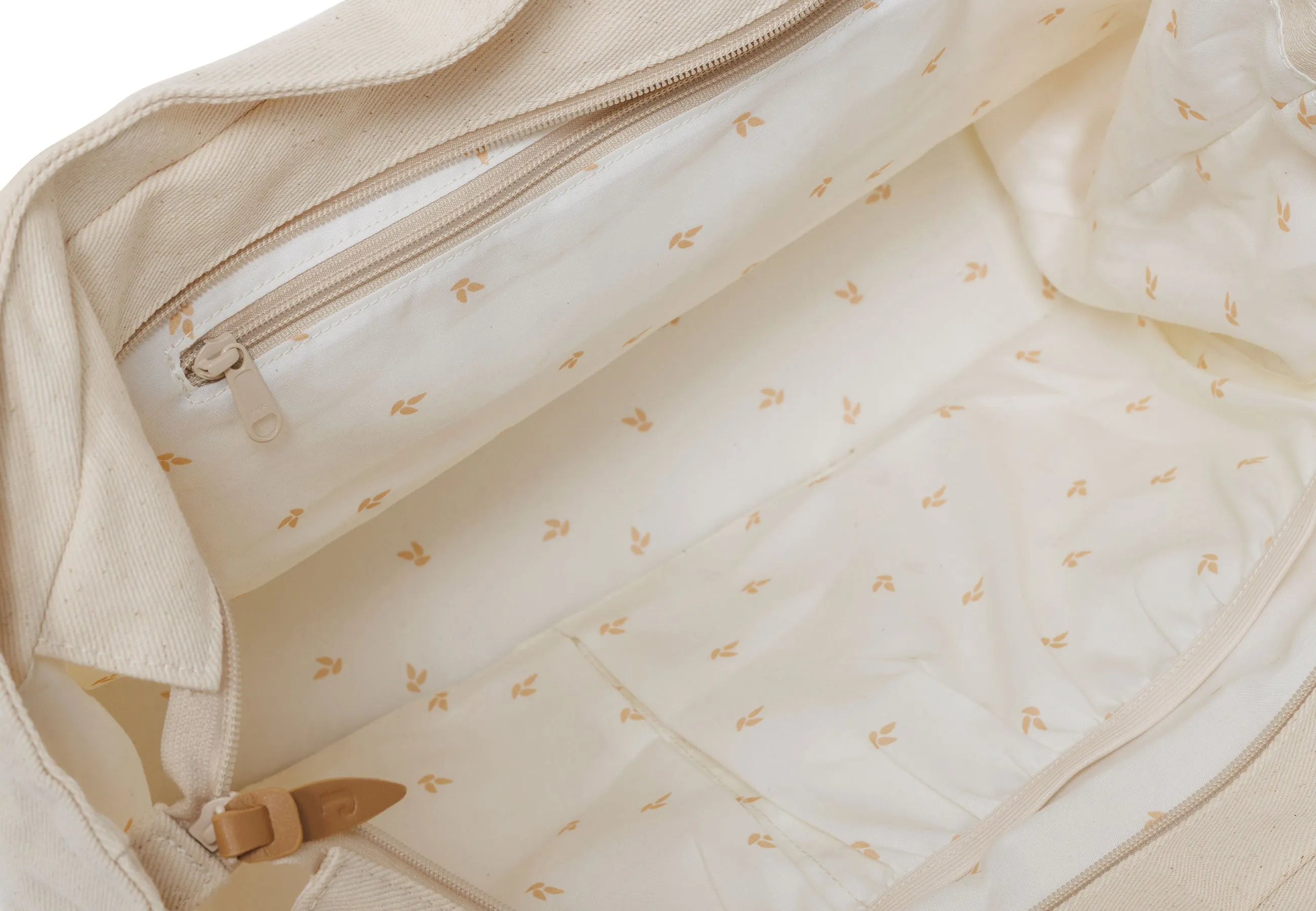 Diaper Bag Shopper - Twill Natural