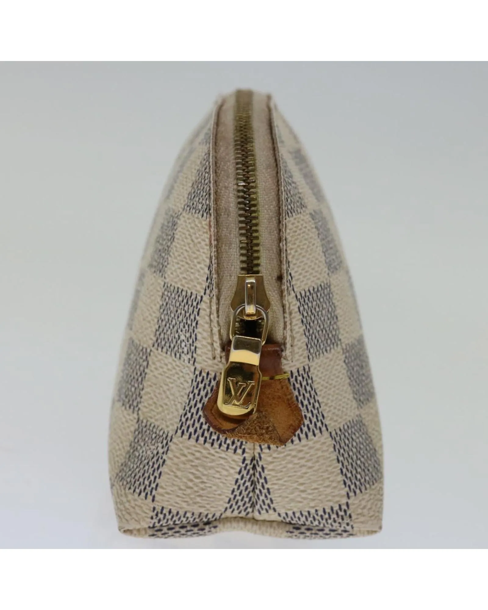 Durable Damier Azur Canvas Pouch - Authentic LV