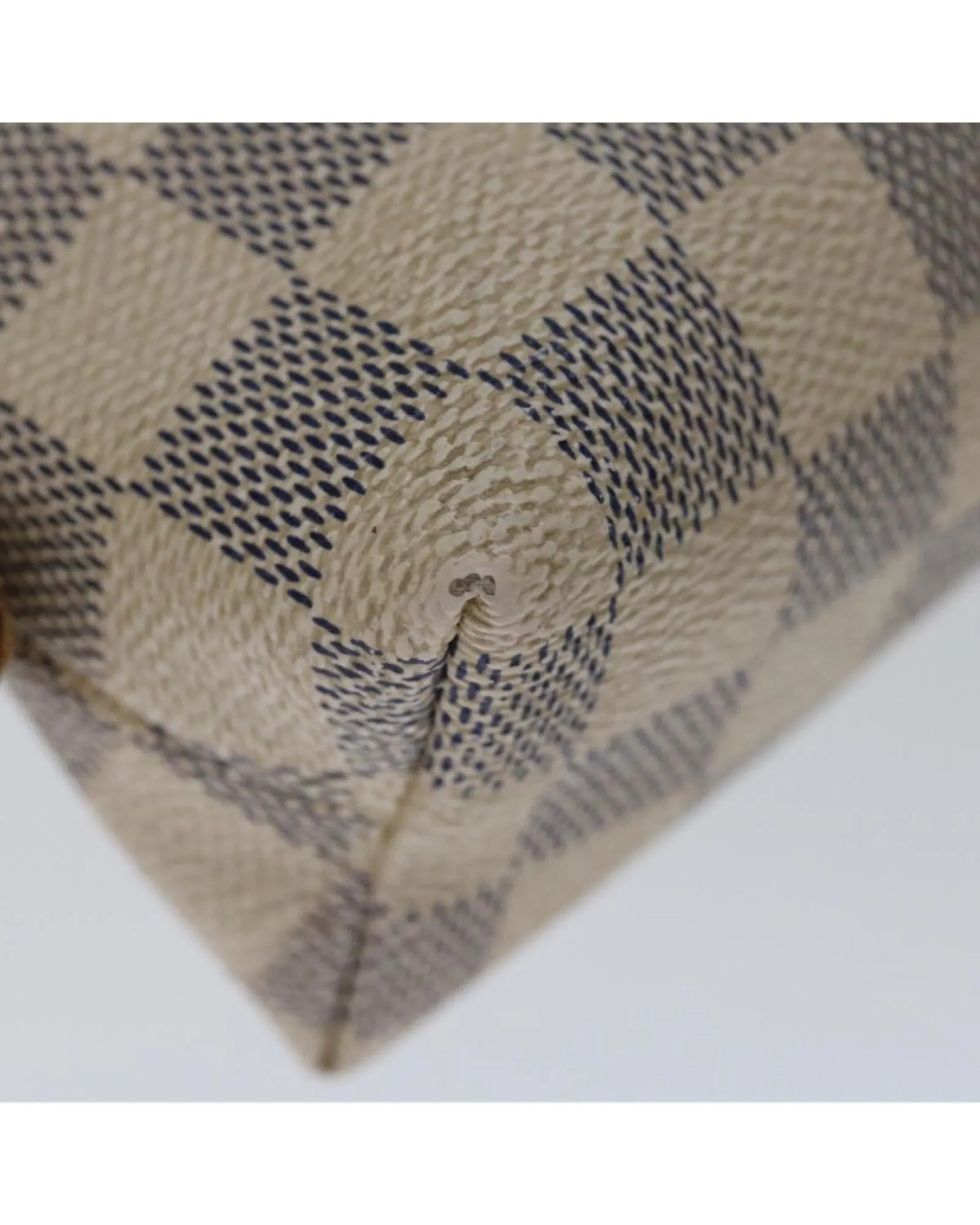 Durable Damier Azur Canvas Pouch - Authentic LV