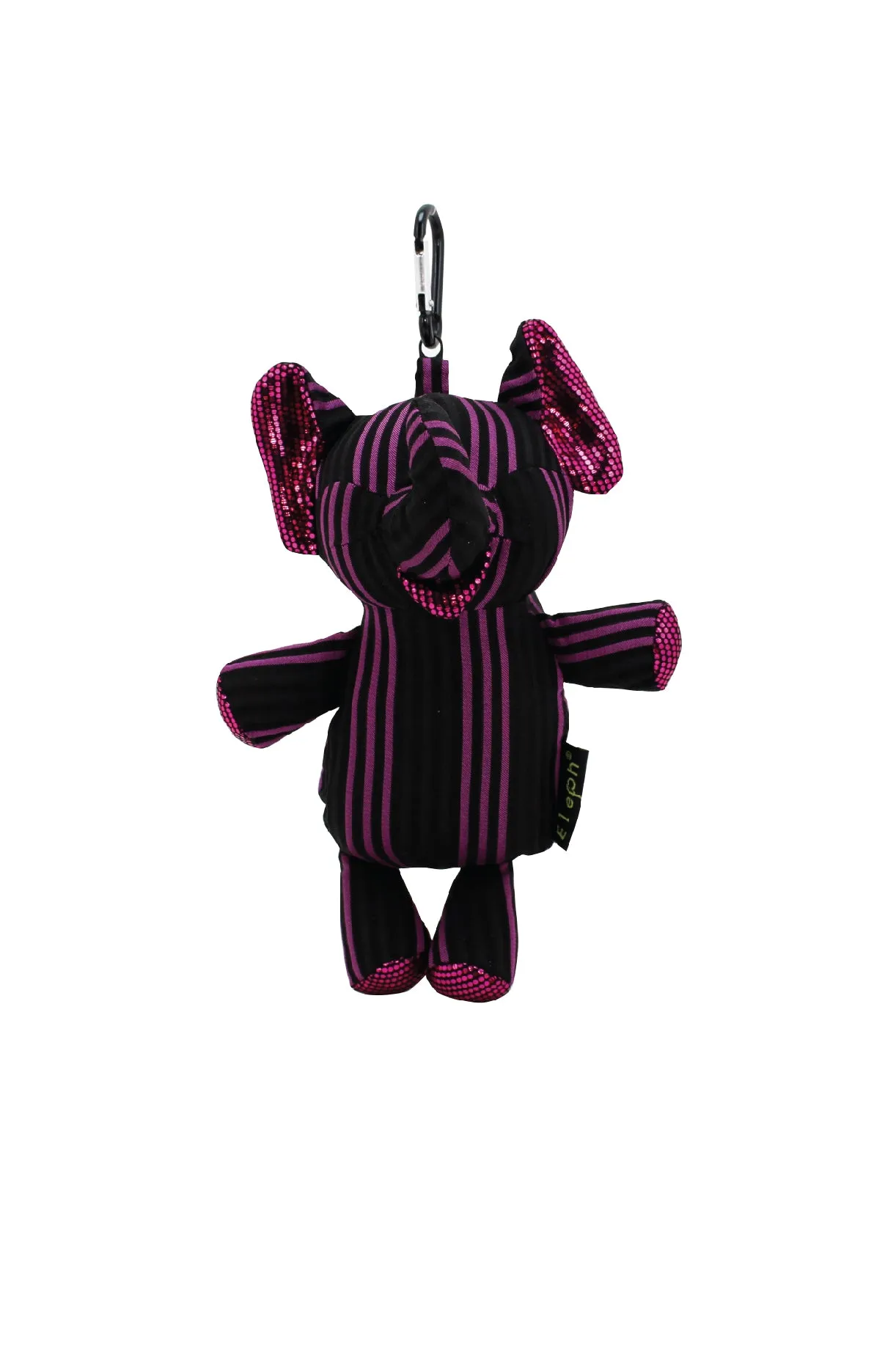 ELEPH FOLDABLE PLEAT 3 STRIPE - M : Black / Pink