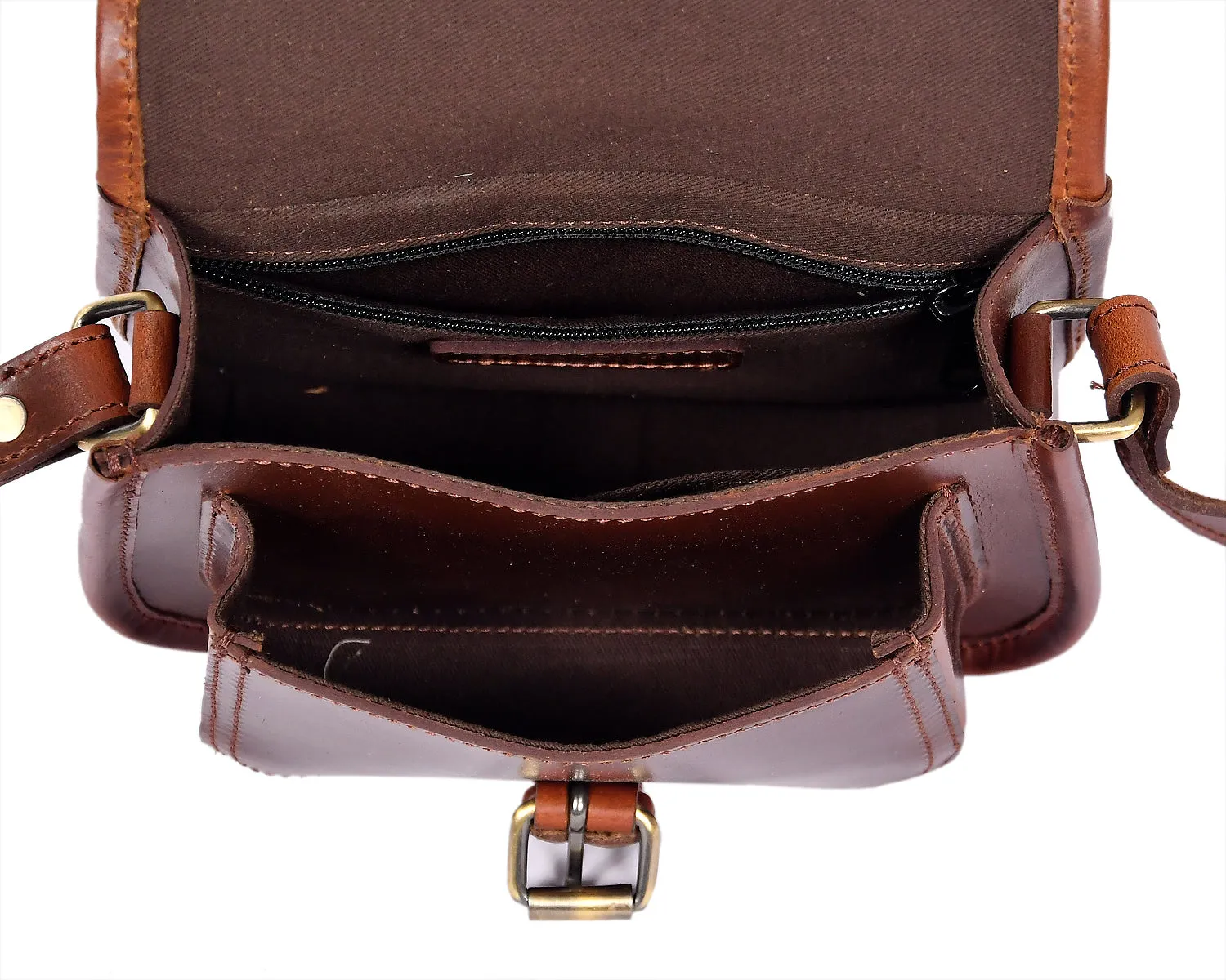 Elevate Your Style with our Printed Hair on Leather Sling Bag. Art: BG-1453