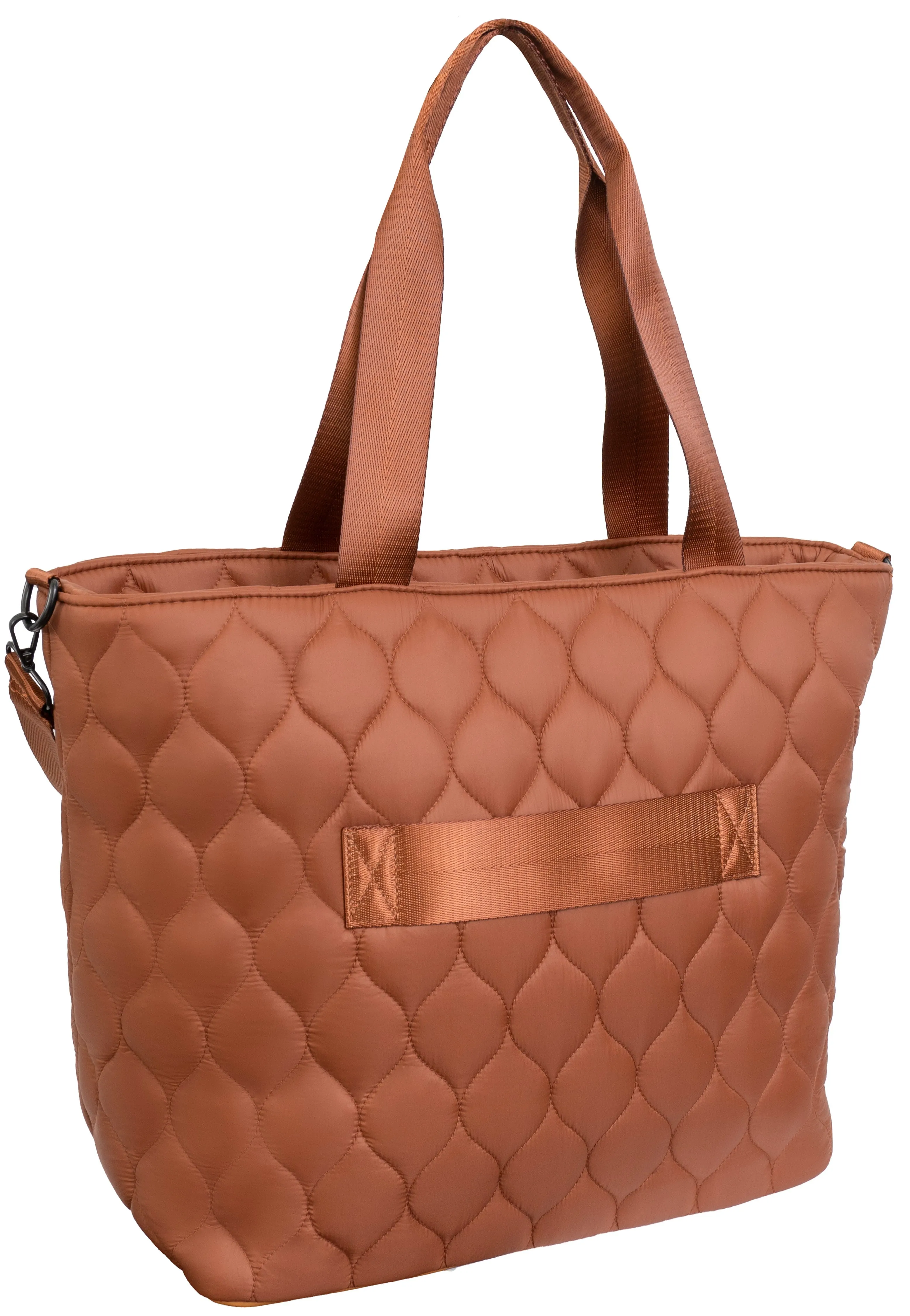 Ellen Tracy Nylon Quilted Puffer Travel Tote ETT2145-244-CAP