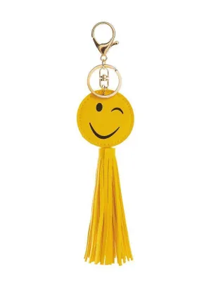 Emoji Tassel Keychain