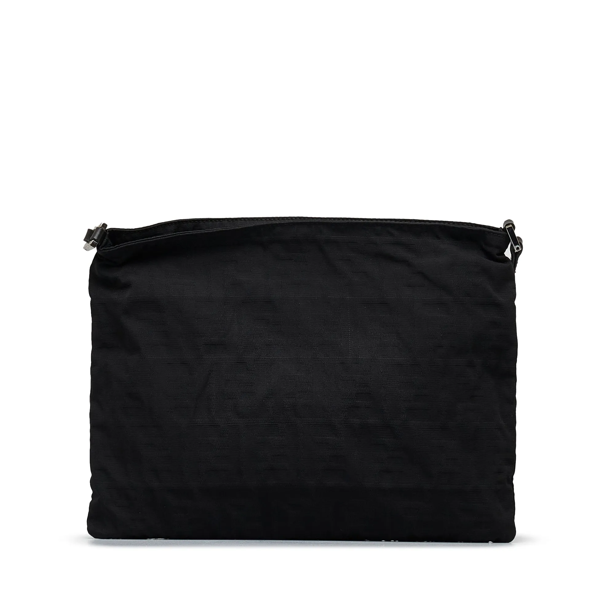Fendi Crossbody Bag Black Zucca Canvas