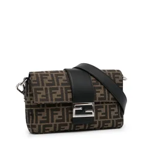 Fendi Crossbody Bag Zucca Brown Canvas