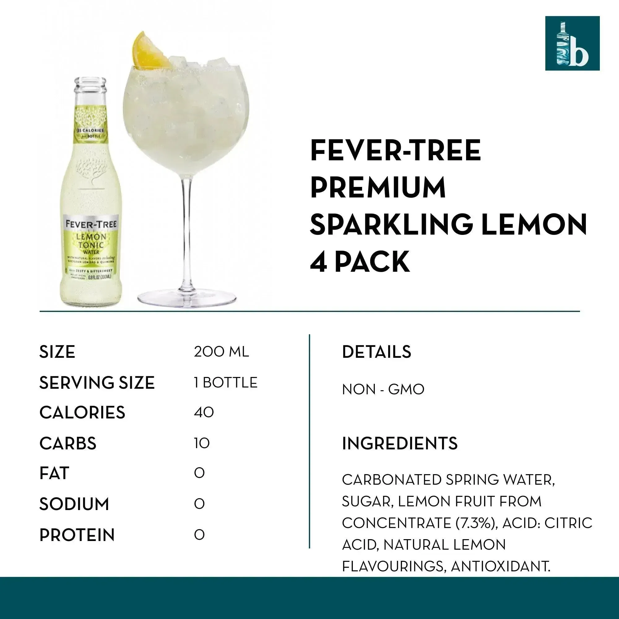 Fever-Tree Premium Sparkling Lemon