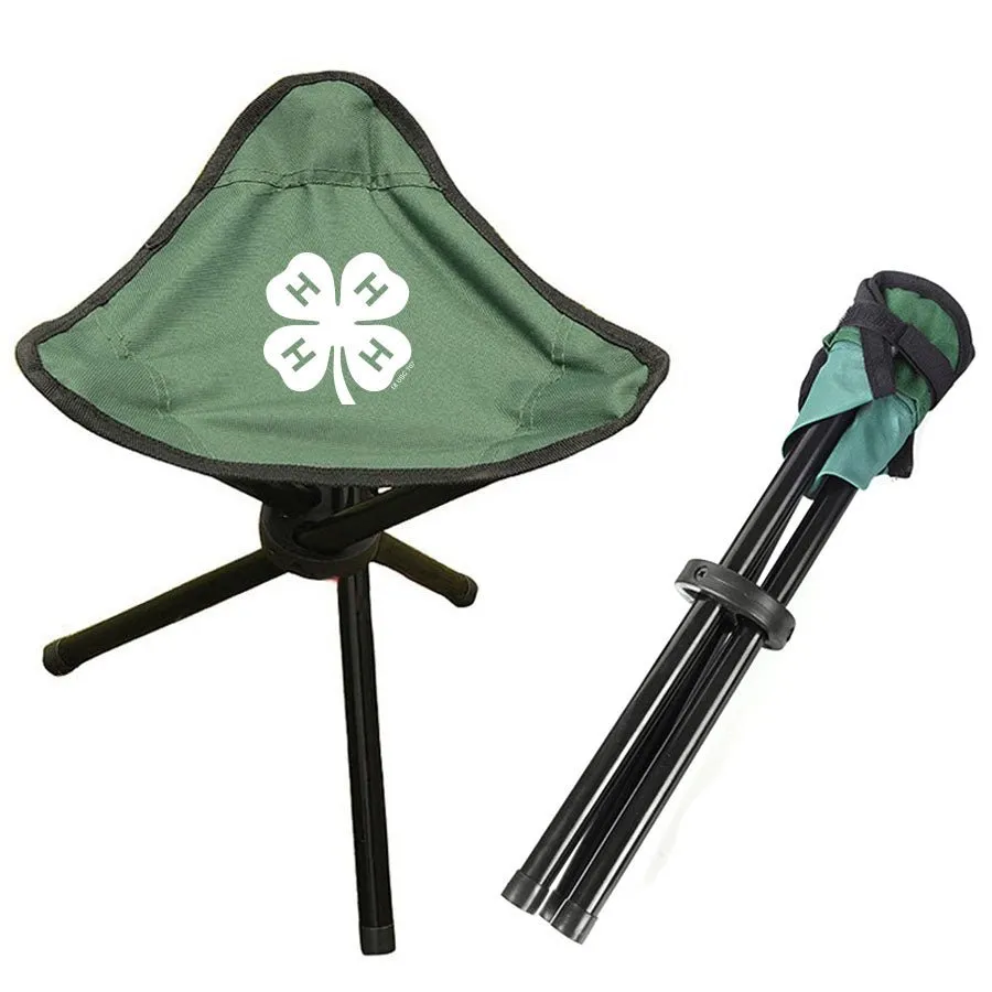 Folding Backpack Chair/Camp Stool by 4-H