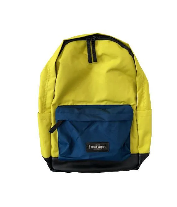 Fossil Sports Backpack (Yellow) - 100% Polyester/Polyurethane Trim